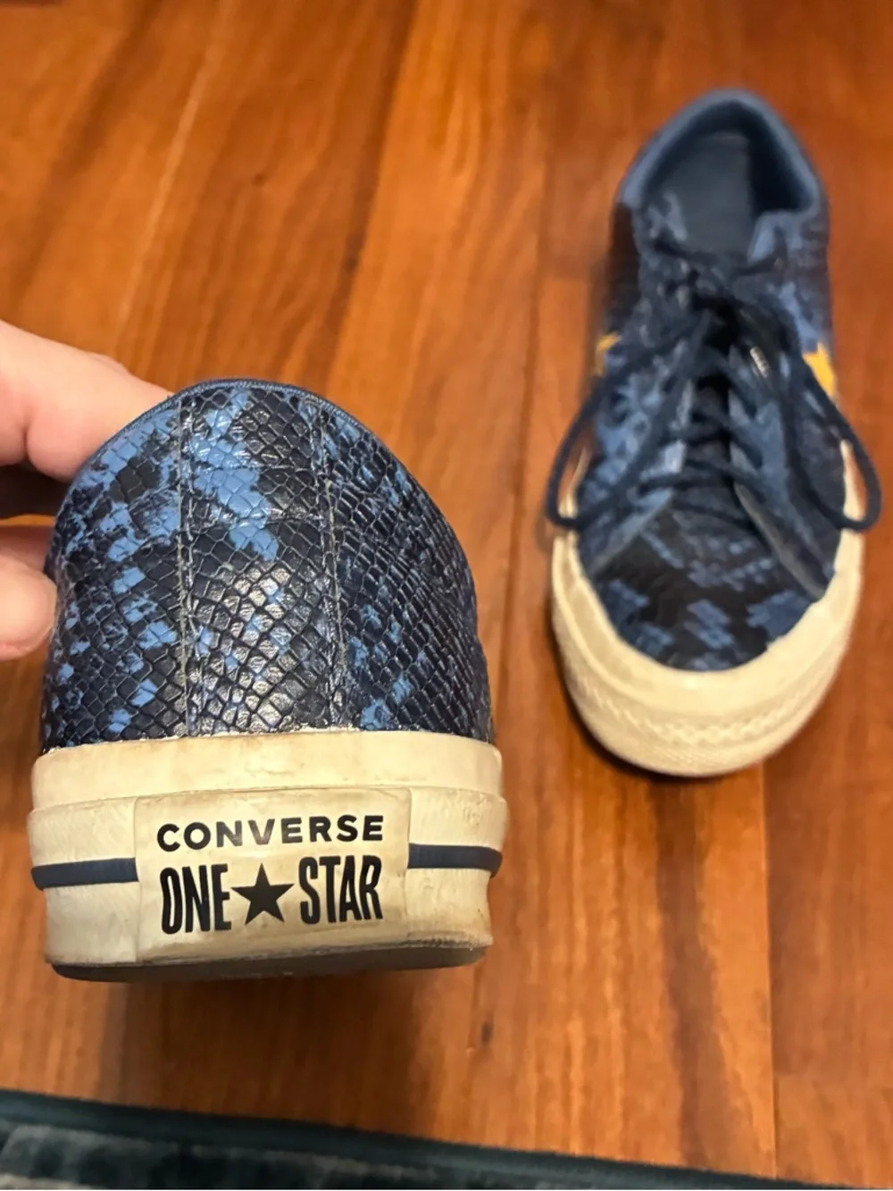 Converse Sneakers with Yellow star Accent - Picture 5 of 5